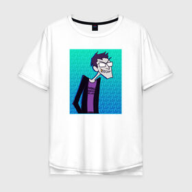 Мужская футболка хлопок Oversize с принтом БАН , 100% хлопок | свободный крой, круглый ворот, “спинка” длиннее передней части | mc lao | mclao | бан | блогер | богатыри | лайрафортнайт | мельница | мслао