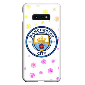 Чехол для Samsung S10E с принтом MANCHESTER CITY Манчестер Сити , Силикон | Область печати: задняя сторона чехла, без боковых панелей | city | club | footbal | logo | manchester | знак | клуб | логотип | логотипы | манчестер | символ | символы | сити | форма | футбол | футбольная | футбольный