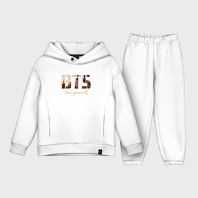 Детский костюм хлопок Oversize с принтом BTS ,  |  | bangtan boys | bangtan sonyeondan | beyond the scene | bt21 | bts | bulletproof boy scouts | chibi | j hope | jimin | jin | jungkook | k pop | kpop | rm | suga | v | ви | джей хоуп | джонгук | к поп | кпоп | сюга | чиби | чимин | чин