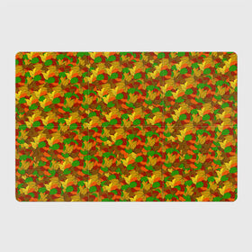Магнитный плакат 3Х2 с принтом Autumn , Полимерный материал с магнитным слоем | 6 деталей размером 9*9 см | abstraction | autumn | colorful | leaves | patterns | texture | абстракция | листья | осень | разноцветный | текстура | узоры