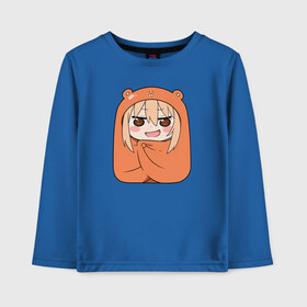 Детский лонгслив хлопок с принтом Himouto! Umaru-chan , 100% хлопок | круглый вырез горловины, полуприлегающий силуэт, длина до линии бедер | anime himouto | anime umaru | himoto | himouto | himouto umaru | himouto umaru chan | umaru | umaru chan | аниме | аниме умару | аниме химото | двуличная сестренка умару | умару | химото | химото умару тян