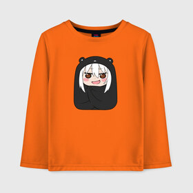 Детский лонгслив хлопок с принтом Himouto! Umaru-chan black , 100% хлопок | круглый вырез горловины, полуприлегающий силуэт, длина до линии бедер | anime himouto | anime umaru | himoto | himouto | himouto black | himouto umaru | himouto umaru chan | umaru | umaru chan | аниме | аниме умару | аниме химото | двуличная сестренка умару | умару | химото | химото умару тян