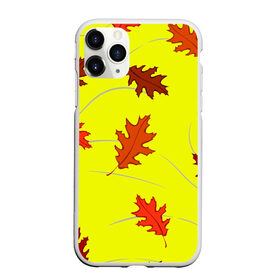 Чехол для iPhone 11 Pro Max матовый с принтом Autumnal , Силикон |  | abstraction | autumn | autumnal | colorful | fallen | leaves | patterns | texture | yellow | абстракция | желтый | листья | опавший | осенний | осень | разноцветный | текстура | узоры