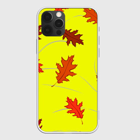 Чехол для iPhone 12 Pro Max с принтом Autumnal , Силикон |  | abstraction | autumn | autumnal | colorful | fallen | leaves | patterns | texture | yellow | абстракция | желтый | листья | опавший | осенний | осень | разноцветный | текстура | узоры