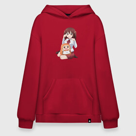 Худи SuperOversize хлопок с принтом Himouto! Umaru-chan  , 70% хлопок, 30% полиэстер, мягкий начес внутри | карман-кенгуру, эластичная резинка на манжетах и по нижней кромке, двухслойный капюшон
 | anime himouto | anime umaru | himoto | himouto | himouto umaru | himouto umaru chan | umaru | umaru chan | аниме | аниме умару | аниме химото | двуличная сестренка умару | умару | химото | химото умару тян