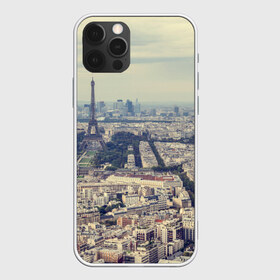 Чехол для iPhone 12 Pro Max с принтом Париж , Силикон |  | город | париж | улицы города | франция | эйфелевая башня