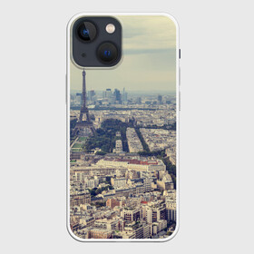 Чехол для iPhone 13 mini с принтом Париж ,  |  | город | париж | улицы города | франция | эйфелевая башня