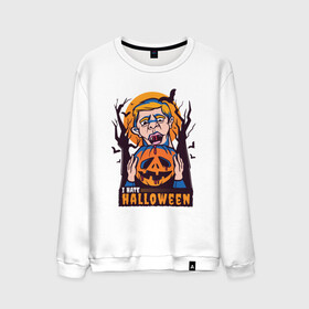 Мужской свитшот хлопок с принтом I hate halloween , 100% хлопок |  | bat | bats | clerc | human | killer | pumpkin | vampire | zombie | вампир | вурдалак | зомби | интроверт | кладбище | клерк | летучие мыши | мерч | не наш праздник | ненавижу | ненависть | тыква | тыквенная голова | убил | хеллоуи