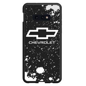 Чехол для Samsung S10E с принтом CHEVROLET Шевроле , Силикон | Область печати: задняя сторона чехла, без боковых панелей | auto | chevrolet | logo | moto | symbol | авто | автомобиль | гонки | знак | лого | логотип | логотипы | марка | машина | мото | символ | символы | шевроле | шевролет