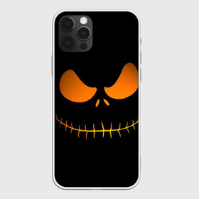 Чехол для iPhone 12 Pro Max с принтом Зловещая улыбка , Силикон |  | halloween | злая улыбка | праздник | страшный праздник | хэллоуин