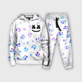 Детский костюм 3D с принтом MARSHMELLO   МАРШМЕЛЛОУ ,  |  | face | logo | marsh | marshmallow | marshmello | marshmelo | mello | smile | лицо | лого | маршмеллов | маршмеллоу | маршмеллу | маршмело | маршмелов | маршмелоу | маска | музыка | рожица | символ | смайл | улыбка