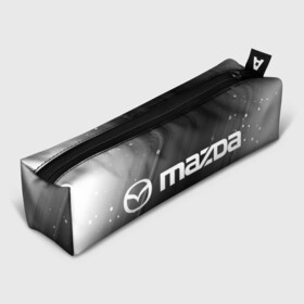 Пенал 3D с принтом MAZDA Мазда , 100% полиэстер | плотная ткань, застежка на молнии | auto | logo | mazda | moto | symbol | авто | автомобиль | гонки | знак | лого | логотип | логотипы | мазда | марка | машина | мото | символ | символы