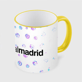 Кружка с принтом REAL MADRID / РЕАЛ МАДРИД , керамика | ёмкость 330 мл | Тематика изображения на принте: football | logo | madrid | real | realmadrid | sport | клуб | лого | логотип | логотипы | мадрид | реал | реалмадрид | символ | символы | спорт | форма | футбол | футбольная