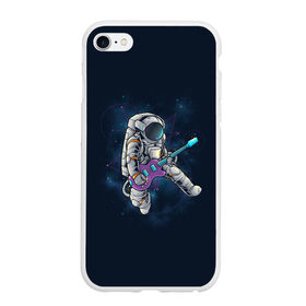 Чехол для iPhone 6Plus/6S Plus матовый Космонавт с гитарой: , Силикон |  | Тематика изображения на принте: арт | астронавт | гитара | гитарист | звезда | звёзды | космонавт | космос | ночь | рисунок | скафандр