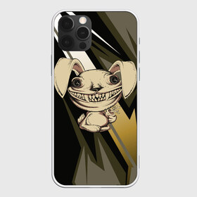 Чехол для iPhone 12 Pro Max с принтом Злой кролик , Силикон |  | Тематика изображения на принте: blood | diablo | haloween | horror | дьявол | зомби | кости | кровь | мозги | мясо | страшилка | ужасы | хеллоуин | хелоуин