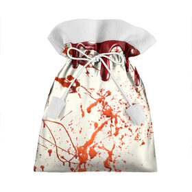 Подарочный 3D мешок с принтом Стекающая кровь , 100% полиэстер | Размер: 29*39 см | 2020 | blood | halloween | капли | кровавый | кровь | пятна | следы | стекающая | хэллоуин | хэлоуин