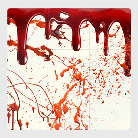 Магнитный плакат 3Х3 с принтом Стекающая кровь , Полимерный материал с магнитным слоем | 9 деталей размером 9*9 см | Тематика изображения на принте: 2020 | blood | halloween | капли | кровавый | кровь | пятна | следы | стекающая | хэллоуин | хэлоуин