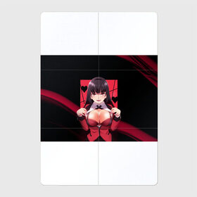 Магнитный плакат 2Х3 с принтом Юмэко Джабами , Полимерный материал с магнитным слоем | 6 деталей размером 9*9 см | jabami yumeko | kakegurui | азарт | безумный азарт | юмеко | юмэко джабами