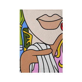 Обложка для паспорта матовая кожа с принтом Мысли чокнутого , натуральная матовая кожа | размер 19,3 х 13,7 см; прозрачные пластиковые крепления | brawl | colors | design | eyes | flowers | mayki | minecraft | print | pubg | standoff | stars | summer | sun | sunwalker