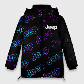 Женская зимняя куртка 3D с принтом JEEP Джип , верх — 100% полиэстер; подкладка — 100% полиэстер; утеплитель — 100% полиэстер | длина ниже бедра, силуэт Оверсайз. Есть воротник-стойка, отстегивающийся капюшон и ветрозащитная планка. 

Боковые карманы с листочкой на кнопках и внутренний карман на молнии | auto | jeep | logo | moto | symbol | авто | автомобиль | гонки | джип | знак | лого | логотип | логотипы | марка | машина | мото | символ | символы