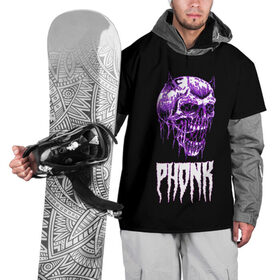 Накидка на куртку 3D с принтом Phonk , 100% полиэстер |  | Тематика изображения на принте: hip | hip hop | hop | phonk | rap | skull | рэп | фонк | хип | хип хоп | хоп | череп