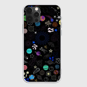 Чехол для iPhone 12 Pro Max с принтом космос , Силикон |  | астероиды | бесконечность | галактика | звезда | звездочка | звезды | комета | космос | летающая тарелка | луна | марс | меркурий | метеор | мир | млечный путь | нло | планета земля | планеты | ракета