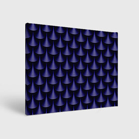 Холст прямоугольный с принтом Scales , 100% ПВХ |  | abstraction | illusion | pattern | purple | scales | shapes | shimmer | texture | waves | абстракция | волны | иллюзия | паттерн | переливаеться | текстура | фиолетовый | формы | чешуя