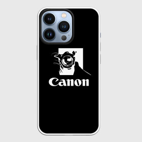 Чехол для iPhone 13 Pro с принтом Canon ,  |  | canon | кэнон | линза | снимок | фото | фотоаппарат | фотограф | фотографер | фотография | фоточки