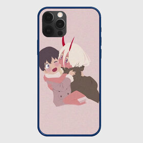 Чехол для iPhone 12 Pro с принтом ZERO TWO AND HIRO CUTE , силикон | область печати: задняя сторона чехла, без боковых панелей | Тематика изображения на принте: anime | children | kiss | waifu | zero two | аниме | аска | вайфу | герой | дети | евангелион | зеро ту | любимый во франксе | манга | отаку | поцелуй | хиро