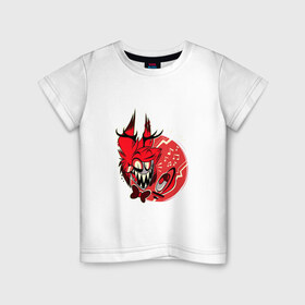 Детская футболка хлопок с принтом Радио демон , 100% хлопок | круглый вырез горловины, полуприлегающий силуэт, длина до линии бедер | адский ведущий | аластор | арт | демонический ведущий | демоническое вещание | микрофон | радио демон | рисунок