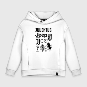 Детское худи Oversize хлопок с принтом JUVENTUS , френч-терри — 70% хлопок, 30% полиэстер. Мягкий теплый начес внутри —100% хлопок | боковые карманы, эластичные манжеты и нижняя кромка, капюшон на магнитной кнопке | cristiano ronaldo | fc juventus | juventus | криштиану роналду. | фк ювентус | футбол | футбольный клуб | ювентус