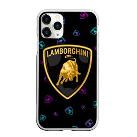 Чехол для iPhone 11 Pro Max матовый с принтом LAMBORGHINI Ламборгини , Силикон |  | auto | lambo | lamborghini | logo | moto | symbol | авто | автомобиль | гонки | знак | ламбо | ламборгини | ламборджини | лого | логотип | логотипы | марка | машина | мото | символ | символы