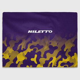 Плед 3D с принтом НИЛЕТТО / Niletto , 100% полиэстер | закругленные углы, все края обработаны. Ткань не мнется и не растягивается | hip | hop | logo | music | nileto | niletto | rap | знак | лого | логотип | логотипы | любимка | музыка | музыкант | нилето | нилетто | рэп | символ | символы | хип | хоп