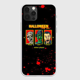 Чехол для iPhone 12 Pro Max с принтом Halloween , Силикон |  | 31 октября | halloween | halowen | ведьма | день всех святых | джек | костюм | кровь | лого | монстр | надпись | праздник | приведение | призрак | светильник | символ | страшная | тыква | ужасы | хеллоуин | хеллуин