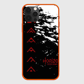 Чехол для iPhone 12 Pro Max с принтом HORIZON , Силикон |  | Тематика изображения на принте: gameplay | games | horizon | horizon zero dawn | ps4 | зеро давн | игры | надпись