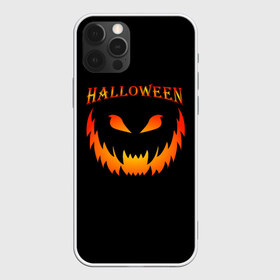 Чехол для iPhone 12 Pro Max с принтом Halloween , Силикон |  | 31 октября | halloween | halowen | ведьма | день всех святых | джек | костюм | кровь | лого | монстр | надпись | праздник | приведение | призрак | светильник | символ | страшная | тыква | ужасы | хеллоуин | хеллуин