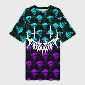 Платье-футболка 3D с принтом Phonk. ,  |  | jazz | lo fi | memphis rap | music | phonk | rap | screwed funk | soundcloud | southern hip hop | trapchopped | известные личности | мемфис рэп | музыка | музыканты | певцы | рэп | трэп | фонк | хип хоп