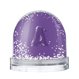 Снежный шар с принтом A, буква, мыльный пузырь. , Пластик | Изображение внутри шара печатается на глянцевой фотобумаге с двух сторон | a | bubble | character | letter | lettering | liquid | purple | violet | а | алфавит | буква | жидкость | каллиграфия | капли | капля | леттеринг | мыльный пузырь | прозрачный | фиолетовый