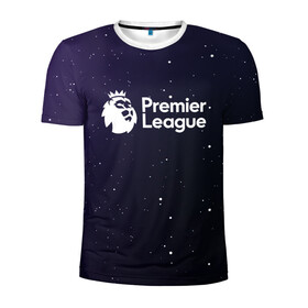Мужская футболка 3D спортивная с принтом Premier League АПЛ , 100% полиэстер с улучшенными характеристиками | приталенный силуэт, круглая горловина, широкие плечи, сужается к линии бедра | english premier league | epl | premier league | английская премьер лига | апл | футбол