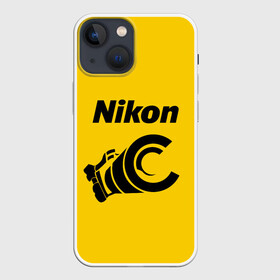 Чехол для iPhone 13 mini с принтом Никон ,  |  | nikon | камера | никон | объектив | снимок | фото | фотоаппарат | фотограф | фотографер | фоточки