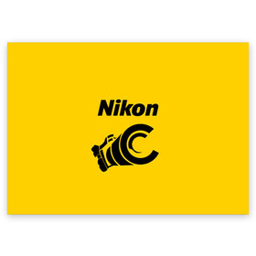 Поздравительная открытка с принтом Никон , 100% бумага | плотность бумаги 280 г/м2, матовая, на обратной стороне линовка и место для марки
 | nikon | камера | никон | объектив | снимок | фото | фотоаппарат | фотограф | фотографер | фоточки