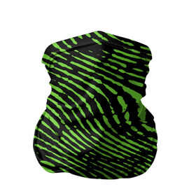 Бандана-труба 3D с принтом Зебра , 100% полиэстер, ткань с особыми свойствами — Activecool | плотность 150‒180 г/м2; хорошо тянется, но сохраняет форму | green | green lines | green neon | green neon lines | green zebra | lines | zebra | в полоску | зебра | зеленая зебра | зелёные полосы | зелёный | зелёный неон | полоски | полосы