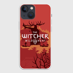 Чехол для iPhone 13 mini с принтом ВЕДЬМАК ,  |  | geralt | the witcher | the witcher wild hunt | witcher | ведьмак | геральт