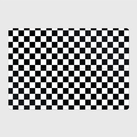 Магнитный плакат 3Х2 с принтом Шахматка , Полимерный материал с магнитным слоем | 6 деталей размером 9*9 см | абстракция | в клетку | игра | клетка | клеточка | тренд | черно белая | черно белая клетка | шахматка | шахматная клетка | шахматы