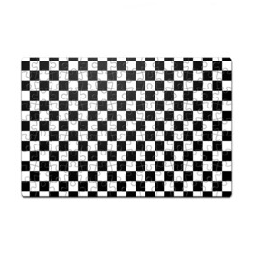 Пазл магнитный 126 элементов с принтом Шахматка , полимерный материал с магнитным слоем | 126 деталей, размер изделия —  180*270 мм | Тематика изображения на принте: абстракция | в клетку | игра | клетка | клеточка | тренд | черно белая | черно белая клетка | шахматка | шахматная клетка | шахматы