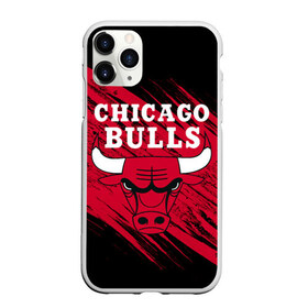 Чехол для iPhone 11 Pro матовый с принтом Чикаго Буллз , Силикон |  | bulls | chicago | chicago bulls | nba | баскетбол | буллз | нба | чикаго | чикаго буллз