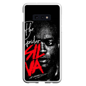 Чехол для Samsung S10E с принтом ANDERSON SILVA , Силикон | Область печати: задняя сторона чехла, без боковых панелей | Тематика изображения на принте: anderson silva | habib | mma | ufc | андерсон сильва | бои без правил | боксер | борец | единоборства | кикбоксер | конор макгрегор | мма | хабиб | юфс