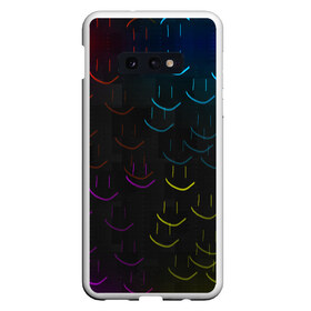 Чехол для Samsung S10E с принтом Rainbow smile , Силикон | Область печати: задняя сторона чехла, без боковых панелей | необычное | прикольное | радуга | смайл