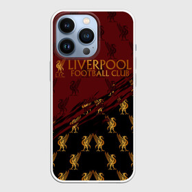 Чехол для iPhone 13 Pro с принтом LIVERPOOL. ,  |  | lfc | liverpool | sport | ynwa | ливерпуль | лфк | спорт