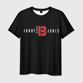 Мужская футболка 3D с принтом Jon Bones Jones , 100% полиэфир | прямой крой, круглый вырез горловины, длина до линии бедер | Тематика изображения на принте: bones | jon | jones | mma | ufc | боец | джон | джонс | единоборства | кости | кость | мма | смешанные | юфс